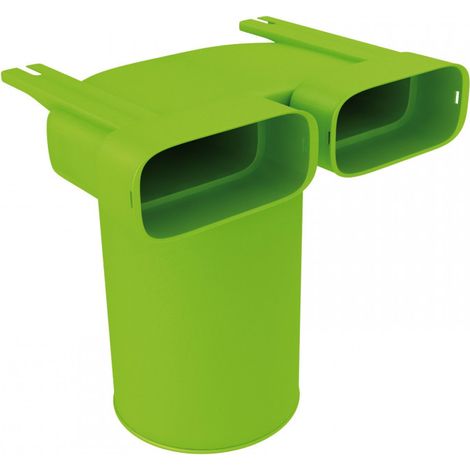 Xcmv 60x130x125 - coude mixte vertical 60x130x125 clip & go avec bouchon (464006)