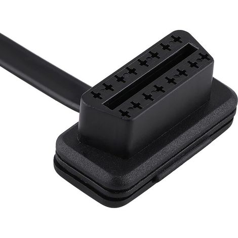Câble Rallonge Diagnostic de Voiture On-Board Diagnostics2 Câble d'Extension On-Board Diagnostics2 16 Broches Mâle à Femelle 30cm/60cm/100cm(100CM) (1/5)