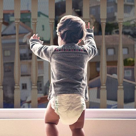 Filet de Sécurité pour Enfants, Bébé Filet de Protection pour Balcon et Escalier, 300Lx90H CM Robuste Réglable Clôture D'escalier Barriere de Securite en Maille pour Chat et Jouet, Noir (1/5)