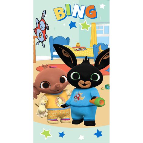 Bing Kinderbadetuch 70x140 Baumwolle Bing Hase