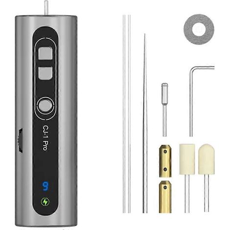 Le stylo électrique pour enlever la colle peut retirer la colle incurvée à 9 endroits différents sur les smartphones et les outils de réparation de téléphones. (1/5)