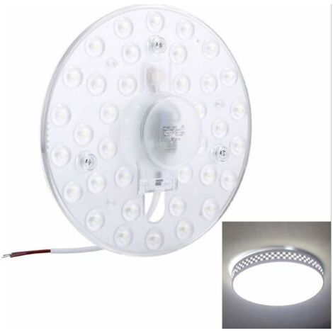 Plafonnier LED Circulaire 12W SMD5730 Lumière Module Lampe Panneau AC220V (1/4)