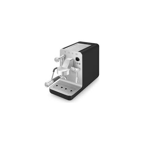 SMEG EMC02BLMEU, Cafetera espresso minipro Collection, Negro (mate)