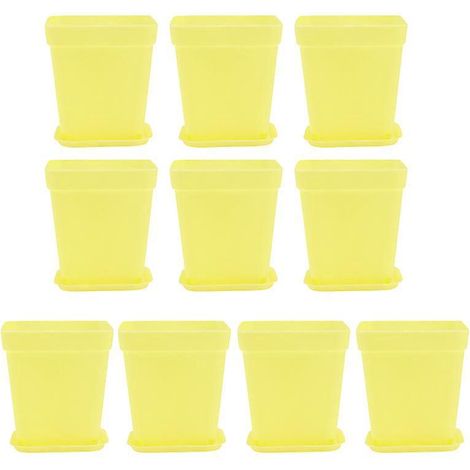 10 Stück Plastikvasen (1/3)