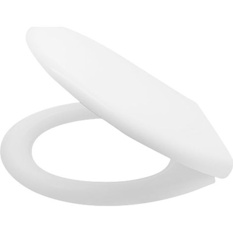 Aloni WC Sitz Toilettendeckel mit Softclose Absenkautomatik Weiß (1/4)