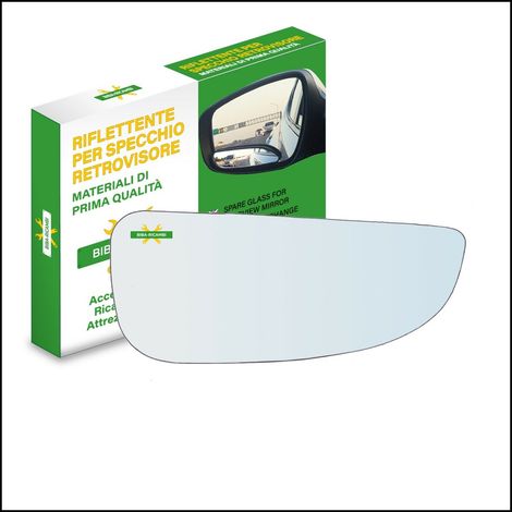 Specchietto nudo adesivo lato passeggero per fiat ducato iii (250) dal 2006