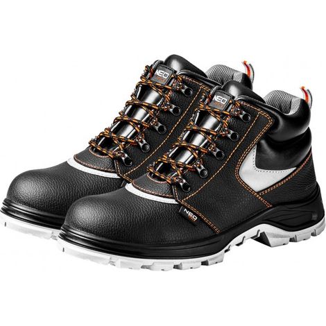 Zapatos de seguridad altos S1P de cuero NEO TOOLS (1/2)