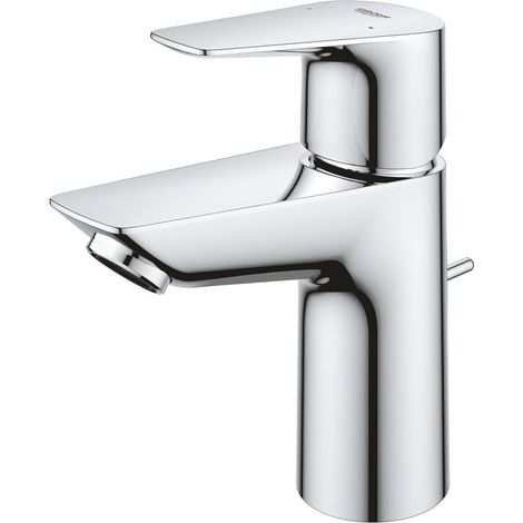 Waschtischmischer Grohe BauEdge S-Size, Ausladung 93 mm, mit Zugstange, chrom - 23328001 (1/5)