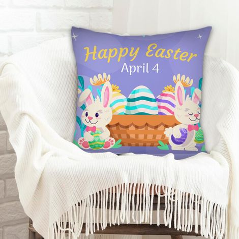 Housses de coussin en polyester résistante cachée zippée pour canapé lit chaise décoratif de ferme la saint-valentin (1/5)