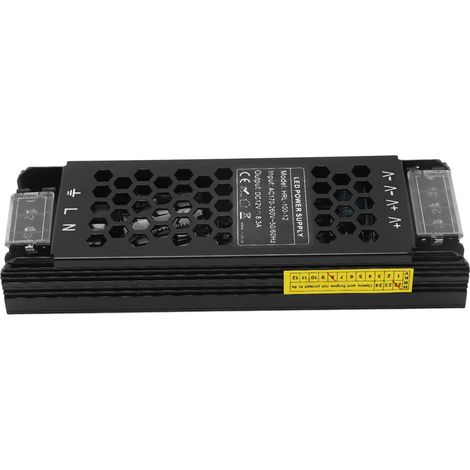 100-W-LED-Netzteil, Wechselstromeingang 170–260 V, Gleichstromausgang 12 V, Konverter für LED-Streifen, wasserdichter Transformator (1/5)