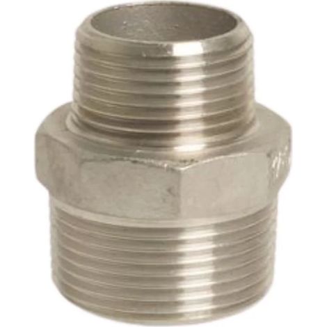 Réduction Inox Filetée 1 1/4" x 1", Raccord Inox