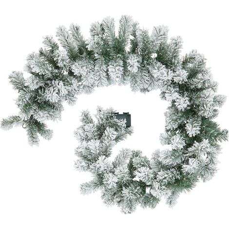 GUIRNALDA NAT FLOQUE LED 180CM - Feeric lights & christmas (1/5)