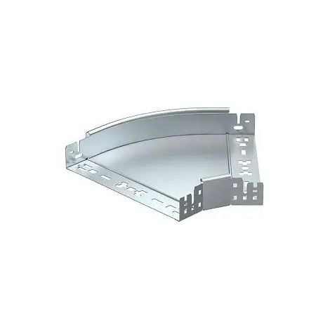 OBO Bettermann Angle 45° avec raccord rapide 60x300 Acier galvanisé sendzimir, 6041046 (1/2)