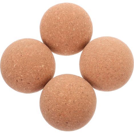 4 bouchons liège, 53 mm, bois, naturels, ronds, fermeture étanche (1/5)
