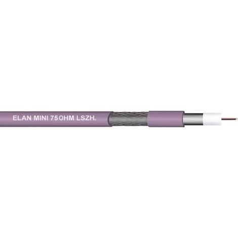 ELAN 70I132 Cavo coassiale Diam. est.: 2.80 mm 75 Ω Bianco 10 m