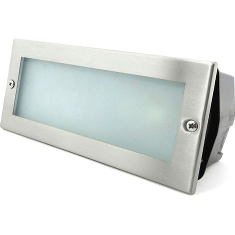 Empotrable pared XALOC IP44 E27 20W 95º Inox (1/4)
