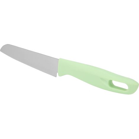 Couteau de cuisine portable en acier inoxydable, coupe-fruits et melons avec étui, vert, pour usage domestique (1/5)