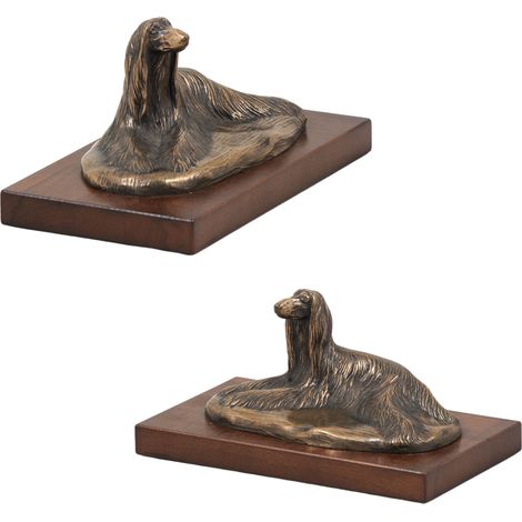 Levriero afgano - statuetta per cani, figurina da ufficio, trofeo per una mostra canina di Art-Dog (1/5)