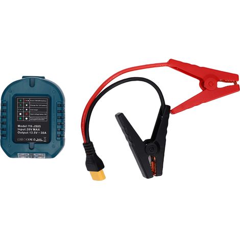 Démarreur de saut de voiture Portable adapté aux Batteries Makita, câble d'urgence 10awg robuste, fournitures automobiles. (1/5)