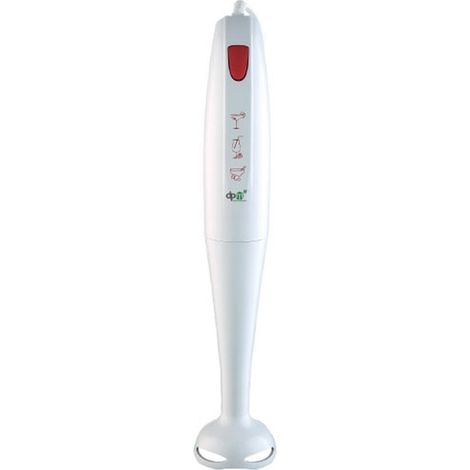 TrAdE Shop Traesio - Frullatore A Immersione Mp400 300w Lama Inox Tritatutto Bicchiere 0.75 1velocita -