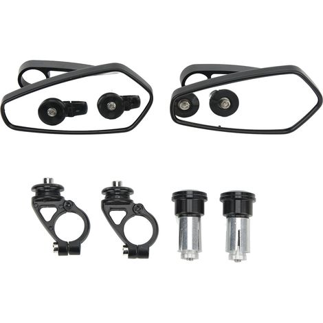 Rétroviseur Moto Guidon 22mm Miroir Rotatif 360° Universel pour GROM MSX125 CB500F (1/5)