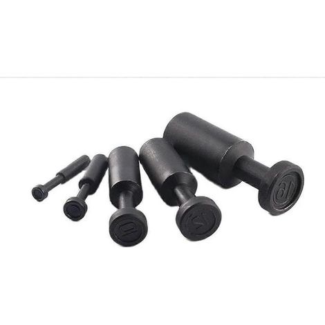 Bouchon pneumatique pour obturation de raccords à insertion rapide de 4 mm, 6 mm, 8 mm, 10 mm et 12 mm. Bouchons d'étanchéité pour raccords d'air comprimé et raccords de tuyaux. (1/5)