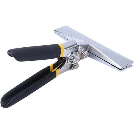 6 Pouces Pinces à sertir Droites métal Ancien Outil de Pliage à la Main Outil de Pliage Multifonction Pince Pliante 1,4in Largeur de mâchoire Outil à Main Bender pour Pliage et aplatissement (1/5)
