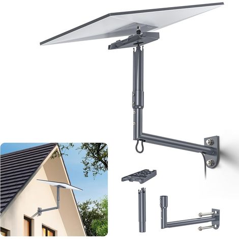 Support Réglable 360°, Fixation Murale/Poteau  Rotation 360° pour signal optimal montage mural ou poteau fixation robuste pour kit Standard 4/4X/V3/Gen 3 (1/5)