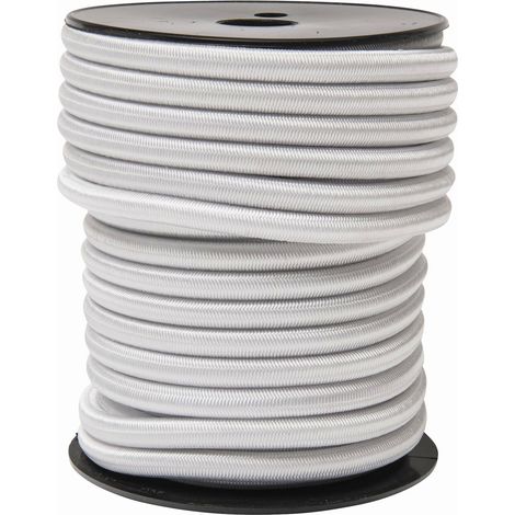 Weißer elastischer Spannbänder WERKA PRO Ø 10mm x 20m