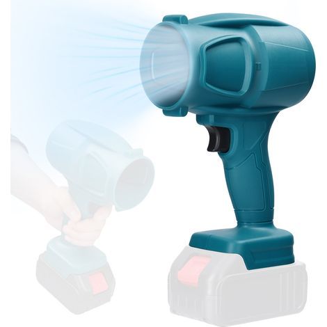 Tragbarer Outdoor-Camping- und Wanderventilator, kabellos, mit gebürstetem Lithium-Akku, leistungsstarker TurboFan-Haartrockner (1/4)