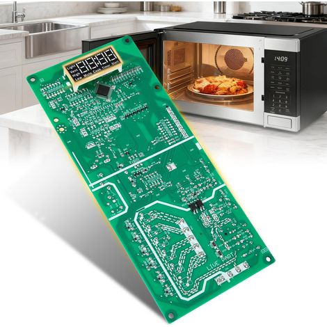 The GE WB27X29801 microwave main control board uses WB27X38153, AP6327864, PS12299300, etc. (1/5)