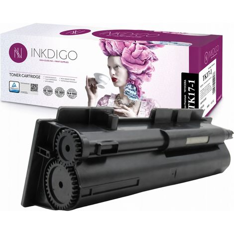 Toner Inkdigo TK17 compatibile con Kyocera FS-1000 FS-1010N FS-1050T FS-1010, certificato TÜV. (1/5)