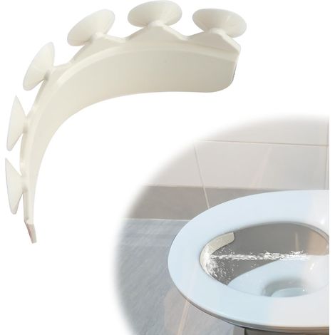 Déflecteur de Siège de Toilette, Déflecteur D'urine pour Siège de Toilette, Protections Anti-Pipi pour Siège de Toilette avec Ventouse et Réutilisable, Adapté aux Enfants et Aux Adultes