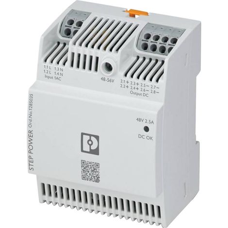 Phoenix Contact 1285035 Alimentation rail DIN 48 V/DC 2.5 A 120 W Contenu 1 pc(s)