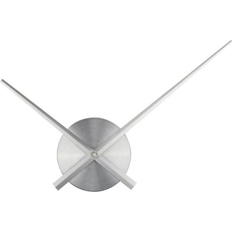 Aiguilles d'horloge murale DIY, aiguilles d'horloge à quartz 3D, accessoires mécaniques (argent, sans piles) (1/5)