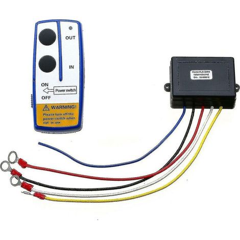 12v Wireless Recovery Winch Remote Control Switch Handset For Jeep Atv Suv Utv (1/2)
