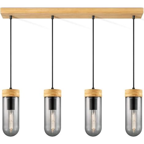 Home Sweet Home Lampadario Elegante 4 Lampadine 80 x 132cm (1/5)