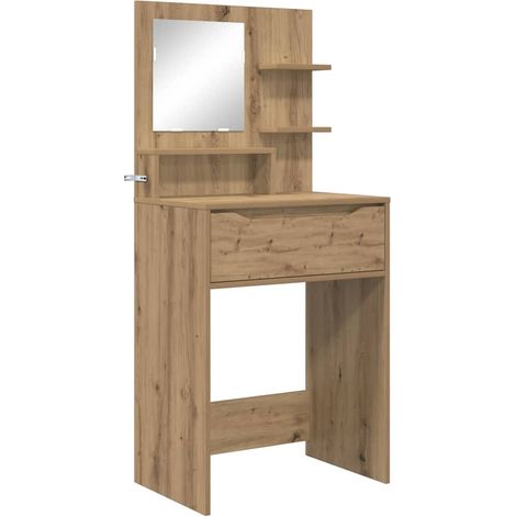 Maison Exclusive - Tavoli da Trucco per Camera da Letto Rovere artigianale
