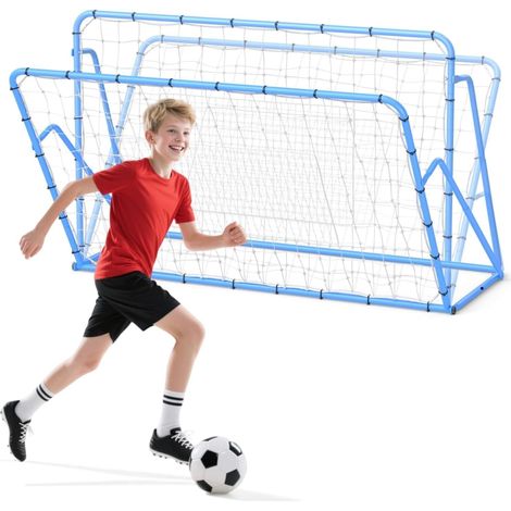 Filet de rebond football réglable 183 × 122 × 61 cm – Rebounder pour enfants, ados et adultes – Utilisation intérieur/extérieur (1/5)
