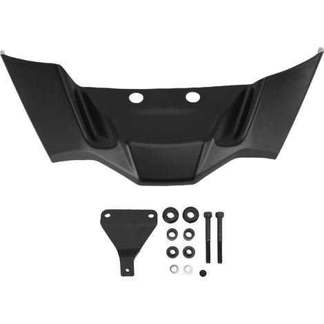 Spoiler anteriore per moto, deflettore aerodinamico per ala nuda, spoiler di ricambio per S1000R M1000R, nero opaco. (1/4)