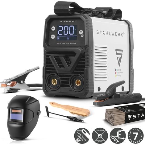 STAHLWERK ARC 200 MD Digital Inverter E saldatrice manuale 200 A completamente equipaggiata (1/5)