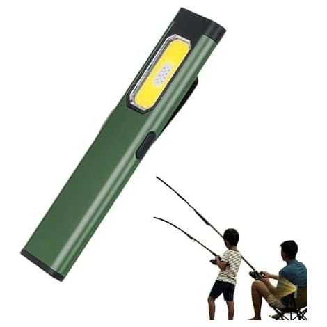 Lampe torche LED générique Lampe torche étanche à clip, lampe torche d'extérieur avec base magnétique – Pour le camping, la randonnée, les excursions nocturnes, les voyages en plein air, la voiture e (1/5)