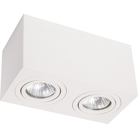 Downlight Lyon 2 GU10 luz blanca Prestige LP-5881/2SM WH (1/5)