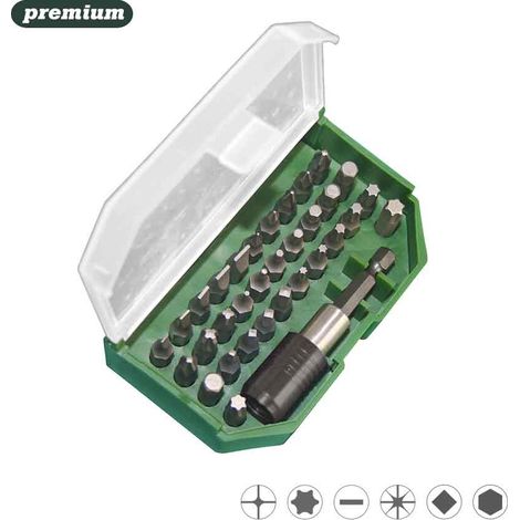 Jeu Embouts 1/4''X25mm 32 Pièces B33 Mota (1/3)