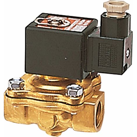 Riegler 2/2-Wege-MV, MS, NC, zwangsg., 24 V DC, Rp 1 1/2, FKM, PN 0-5 bar (1/3)