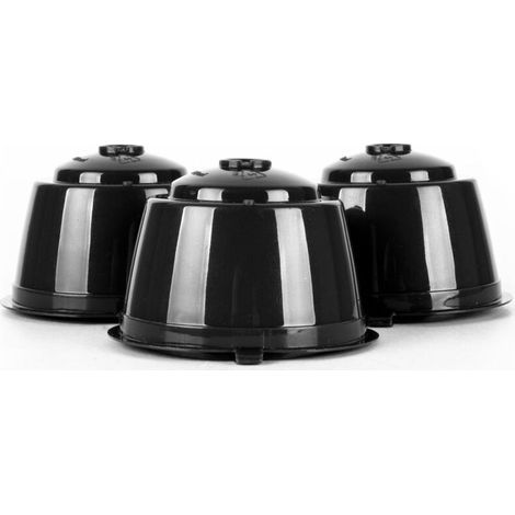Capsula riutilizzabile compatibile con Dolce Gusto X3 - Appositamente progettata per caffè macinato - Compatibile con tè sfuso - Facile da pulire - Dimensioni: 5,3 x 5,3 x 3,5 cm (1/4)