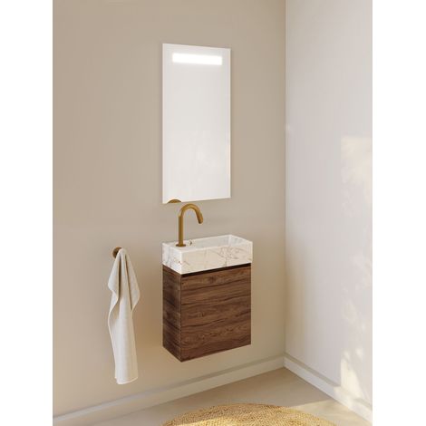 RIHO Spring Marble Tiny Wash-Set, Waschtisch mit Unterschrank, (1/2)