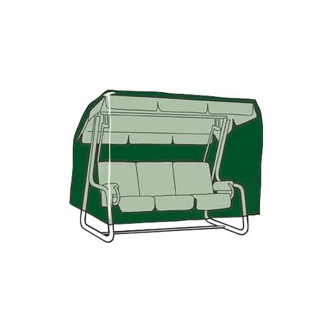 Altadex Housse de balançoire verte en polyéthylène durable (1/5)