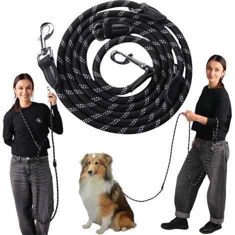 Correa de adiestramiento para perros, resistente, larga y gruesa, 10 metros.