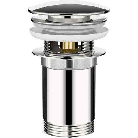 Bonde de Vidage Clic Clac Universelle avec Trop-plein pour Cuisines,Bain,Lavabo (1/3)